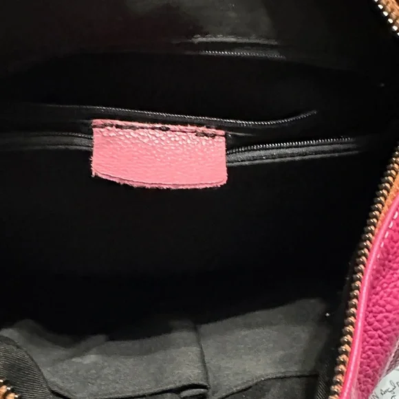 Multicolor Leather Women's Backpack - Picture 2 of 7